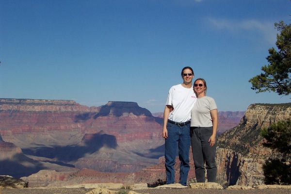 Kevin and Kay at Grand Canyon